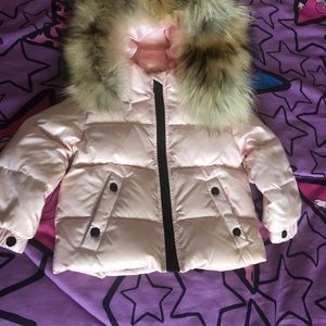 Sam. Coat and Ugg Boots